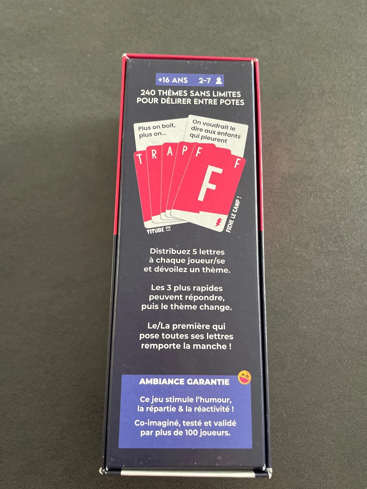 Jeu speed bac le carnage famille – photo 2